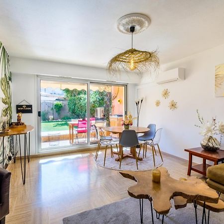 Le Riviera ~ Jardin ~ Parking ~ Climatisation Appartement Cagnes-sur-Mer Buitenkant foto