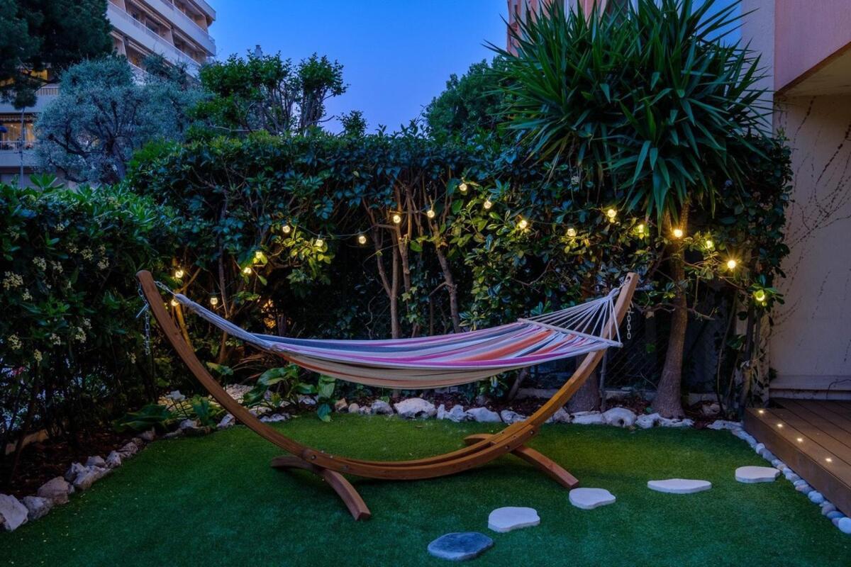 Le Riviera ~ Jardin ~ Parking ~ Climatisation Appartement Cagnes-sur-Mer Buitenkant foto