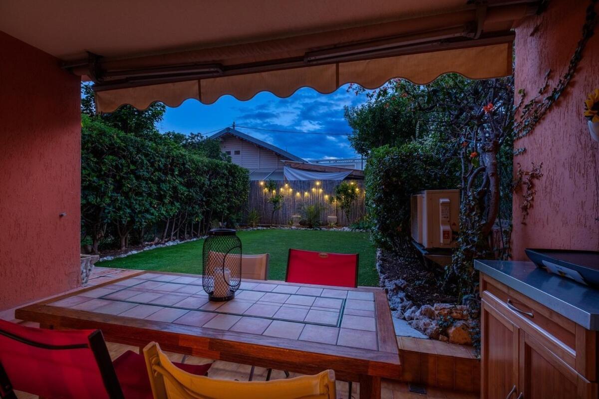 Le Riviera ~ Jardin ~ Parking ~ Climatisation Appartement Cagnes-sur-Mer Buitenkant foto