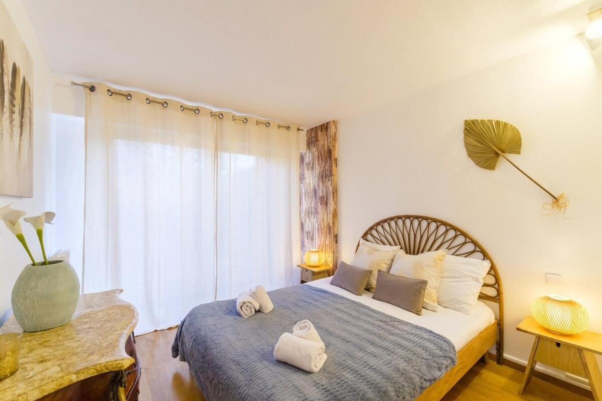 Le Riviera ~ Jardin ~ Parking ~ Climatisation Appartement Cagnes-sur-Mer Buitenkant foto