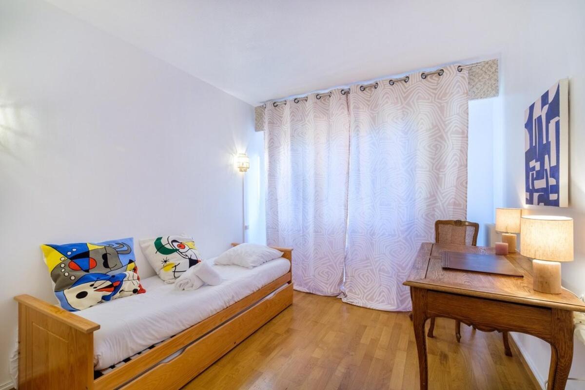 Le Riviera ~ Jardin ~ Parking ~ Climatisation Appartement Cagnes-sur-Mer Buitenkant foto
