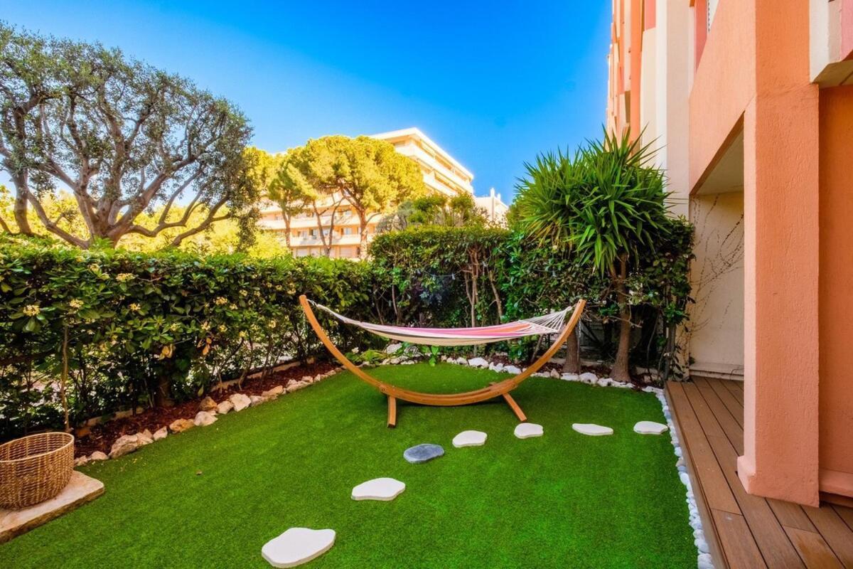 Le Riviera ~ Jardin ~ Parking ~ Climatisation Appartement Cagnes-sur-Mer Buitenkant foto