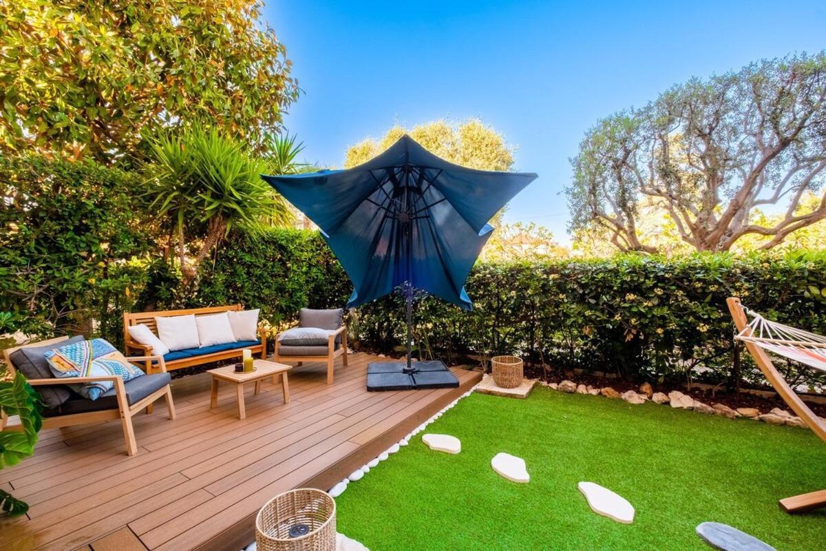 Le Riviera ~ Jardin ~ Parking ~ Climatisation Appartement Cagnes-sur-Mer Buitenkant foto